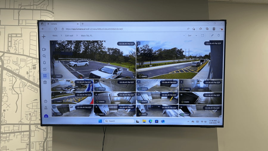 security tv at store space 5610 Blountstown Hwy Tallahassee, FL 32304