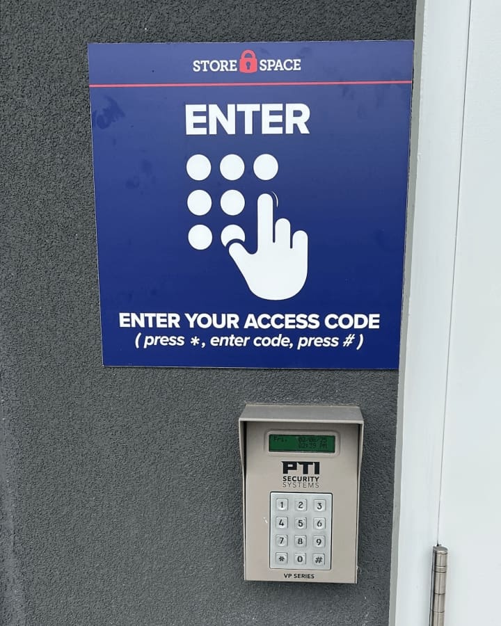 access pad at store space 5610 Blountstown Hwy Tallahassee, FL 32304