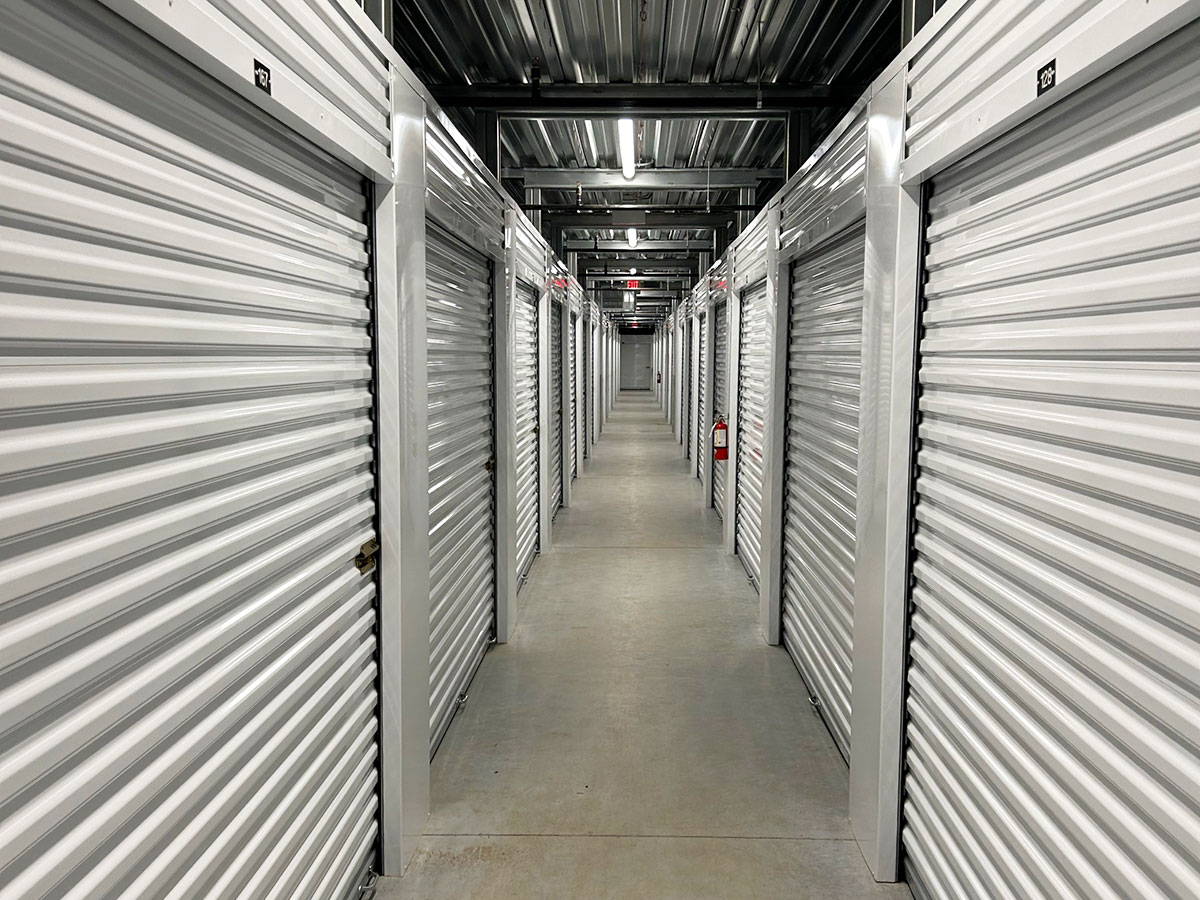 hallway at Store space self storage at 2320 E Mall Dr, Fort Myers, FL 33901