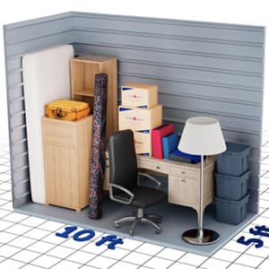 5x10 Storage Unit