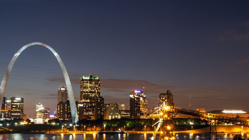best places to live in st louis st louis skyline
