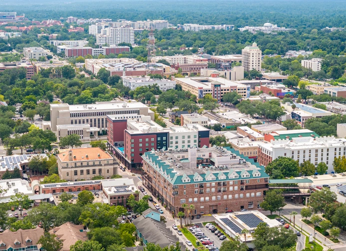 the skyline of gainsville